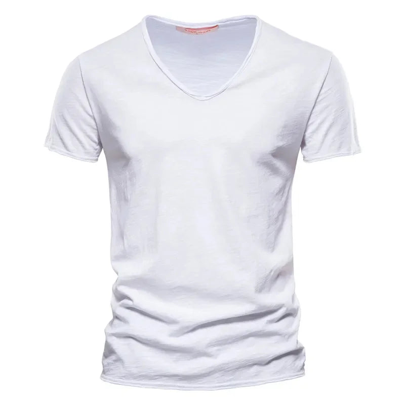 Men's Premium Slim V-Neck T-Shirt