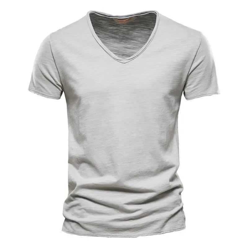 Men's Premium Slim V-Neck T-Shirt