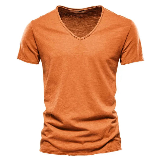 Men's Premium Slim V-Neck T-Shirt